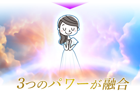 3つのパワーが融合