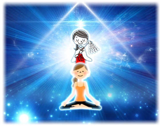 紫音先生がご祈祷パワーを封入。