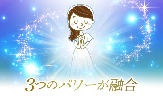 3つのパワーが融合