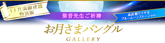 紫音先生ご祈祷お月さま バングルgallery