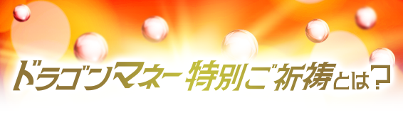 ドラゴンマネー特別ご祈祷とは？