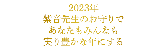 紫音先生パワー封入 お守りシリーズ２０２３年版 | 星のしずく